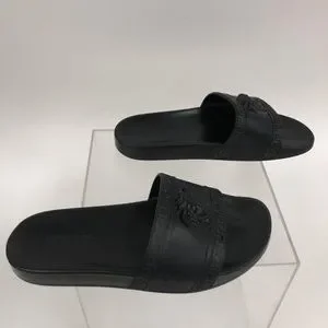 Versace | Shoes | Versace Medusa Head Unisex Black Slides  display picture 1